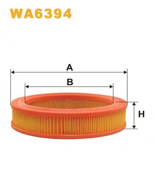 WIX FILTERS wa6394 -  Воздушный фильтр